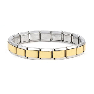 DIY Module Bracelet Stainless Steel Bangle Wedding Gift