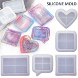 Resin Epoxy Mold Plate Jewelry Desktop Decoration
