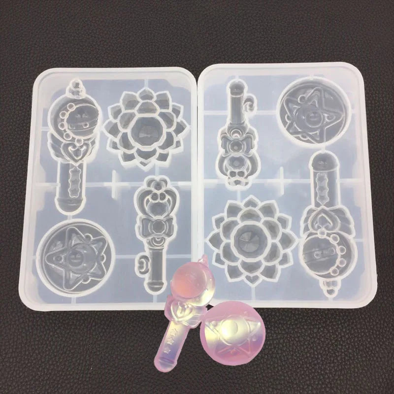 DIY Transformer Shaped Silicone Jewelry Mold for Resin Crafting