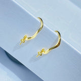 DIY Earrings Base Mountings for Pearls Beads 10 pairs/lot
