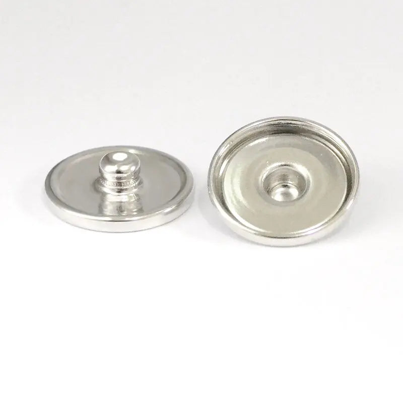 Custom Snap Buttons 12mm/18mm/20mm Silver/Golden Personalized Photo DIY Necklace