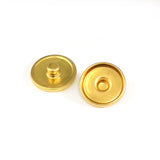 DIY Snap Buttons 12mm/18mm/20mm Silver/Golden for Necklace Jewelry