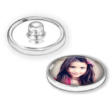 DIY Snap Buttons 12mm/18mm/20mm Silver/Golden for Necklace Jewelry