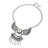 Beauty Wings Snap Necklace 50cm for DIY 18MM Snap Buttons Jewelry