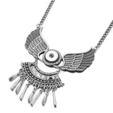Beauty Wings Snap Necklace 50cm for DIY 18MM Snap Buttons Jewelry