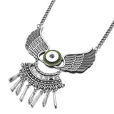 Beauty Wings Snap Necklace 50cm for DIY 18MM Snap Buttons Jewelry