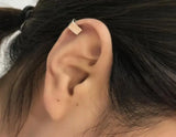 925 Silver Geometry Square Ear Cuff Clip On Earrings