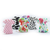 100pcs Leopard Print Flower Silicone Beads Nurse Doctor T-Shirt DIY