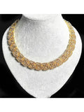 17mm Baguette CZ Geometric Cuban Link Chain Rose Silver Hip Hop Jewelry