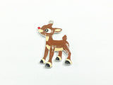 10pcs Enamel Deer/ Reindeer Pendants