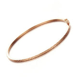 14K Rose Gold Plated Geometric Bracelet for Women