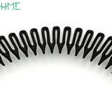 Plastic Full Circle Stretch Flexible Comb Teeth Headband Hair Band Clip