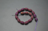 8x12mm Natural Druzy Agate Barrel Rice Tube Loose Beads