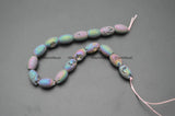 8x12mm Natural Druzy Agate Barrel Rice Tube Loose Beads