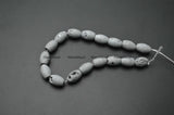 8x12mm Natural Druzy Agate Barrel Rice Tube Loose Beads