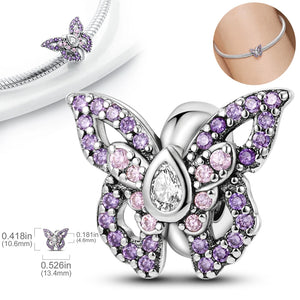 925 Silver Lucky Unicorn Charm Pendant Bead for DIY Jewelry