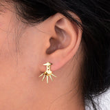 925 Sterling Silver Stud Earrings for Men Women Party Anniversary Gift