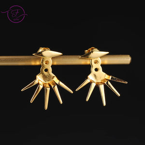 925 Sterling Silver Stud Earrings for Men Women Party Anniversary Gift