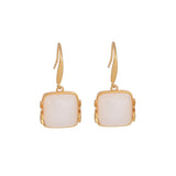 Bamboo Leaf Earrings Jade Retro Temperament Earrings for Women Gift