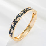 Vintage Bohemian Copper Evil Eye Bracelet for Women Girls