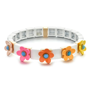 Boho Beads Bracelet Gift For Girls Flower Bracelets for Women Armbanden
