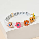 Boho Beads Bracelet Gift For Girls Flower Bracelets for Women Armbanden