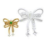 Chinese Butterfly Pendant 3D Printed Resin for Dewax Casting DIY