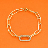 Geometric CZ Bracelets for Women - Sparkling Wristband Jewelry