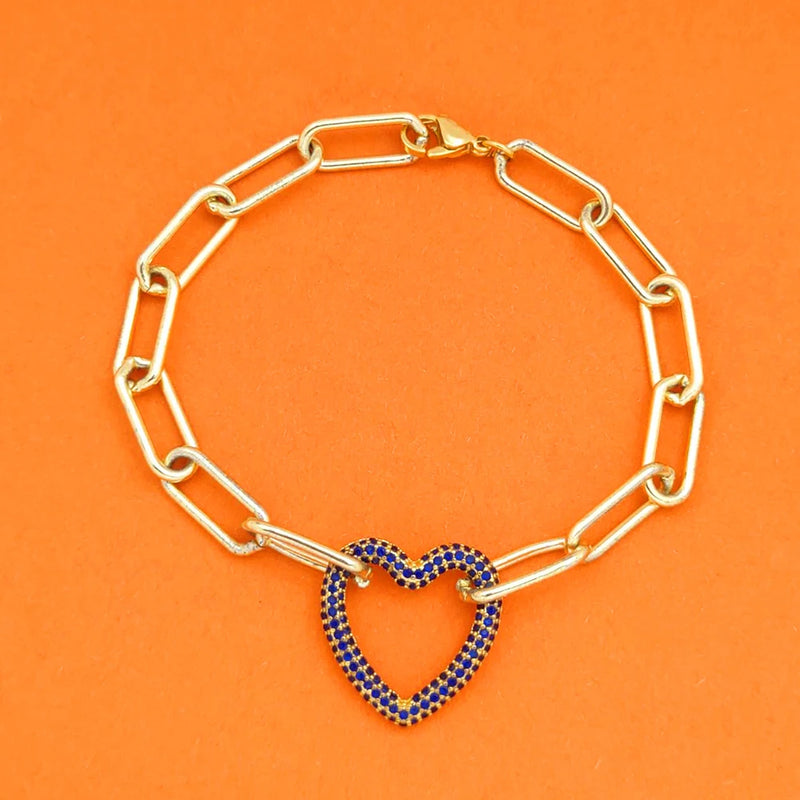 Geometric CZ Bracelets for Women - Sparkling Wristband Jewelry