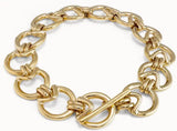 Electroplated 925 Silver Ring Necklace 14K Holiday Jewelry Gift