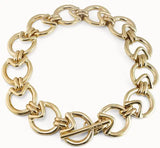 Electroplated 925 Silver Ring Necklace 14K Holiday Jewelry