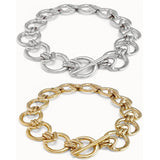 Electroplated 925 Silver Ring Necklace 14K Holiday Jewelry