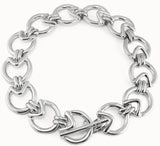 Electroplated 925 Silver Ring Necklace 14K Holiday Jewelry