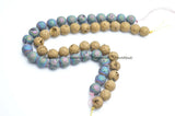 8mm Druzy Agate Stone Loose Beads Titanium Jewelry Making