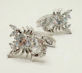 Scorpion Cufflinks Crystal Copper Material