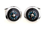 Copper Compass Enamel Cuff Links for Men