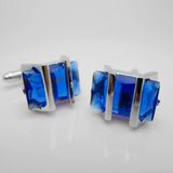 Men's Copper Crystal Cufflinks