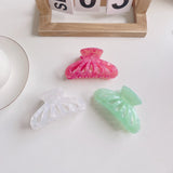 Acetic Acid Jelly Hair Clip Claw Marbling Shark Clip Hair Accessories
