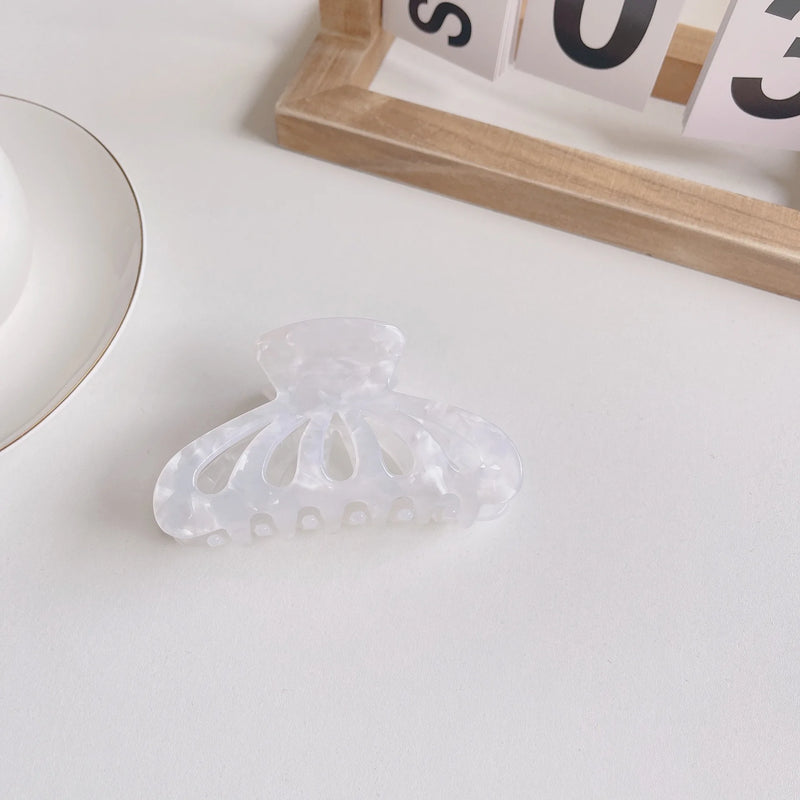 Acetic Acid Jelly Hair Clip Claw Marbling Shark Clip Hair Accessories
