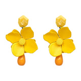 Bohemian Flowers Drop Earrings for Women ZA Dangle Earrings