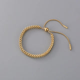 Stainless Steel Link Chain Bracelets for Women Men Hip-hop Rock