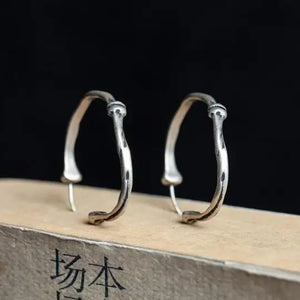 925 Silver Halloween Earrings Skeleton Ear Jewelry Gift