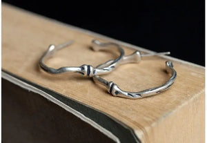 925 Silver Halloween Earrings Skeleton Ear Jewelry Gift