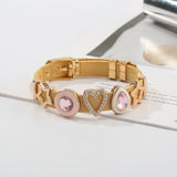 Geometry Style Charm Beads for 10mm Bracelet DIY Jewelry Gift