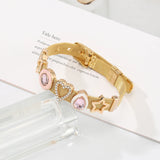 Geometry Style Charm Beads for 10mm Bracelet DIY Jewelry Gift