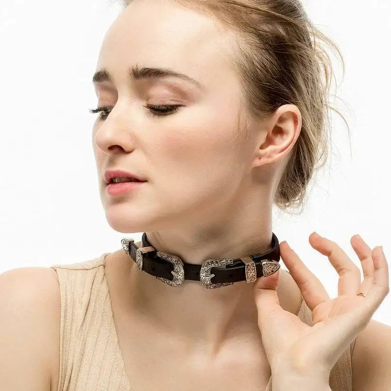 Vintage Charm Choker Necklace for Women