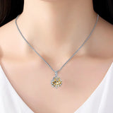 Lotus Hold Mini Urn Stainless Steel Necklace for Ashes