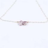 Fresh Water Pearl Heart Pendant Necklace
