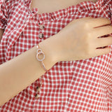 Sister Bracelet Heart Bowknot Pendant Girls Gift