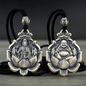 Guanyin Pendant Bodhisattva Maitreya Buddhist Jewelry